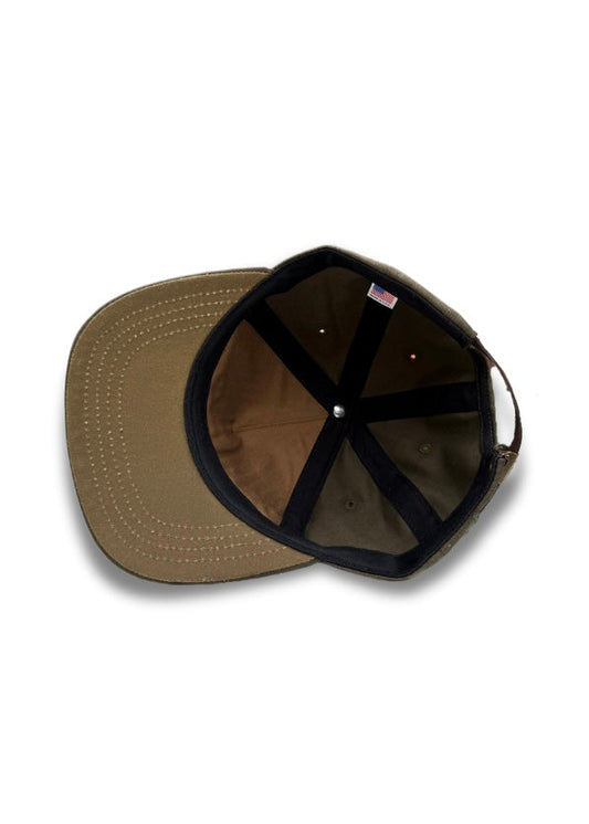 Side profile of Signature Cap showing construction