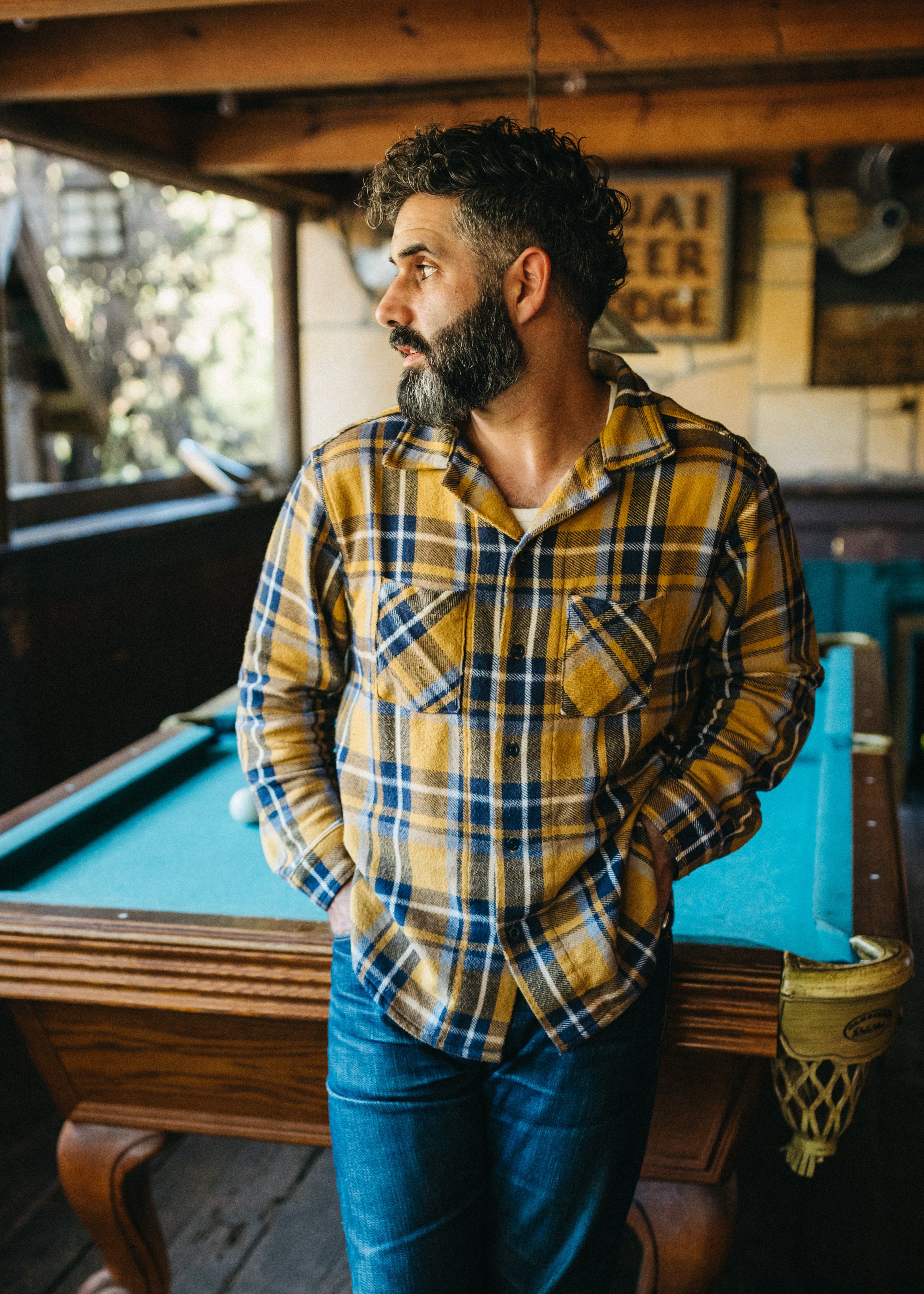 Foothill Flannel in Japanese Brushed Twill | Made in USA | Chilao