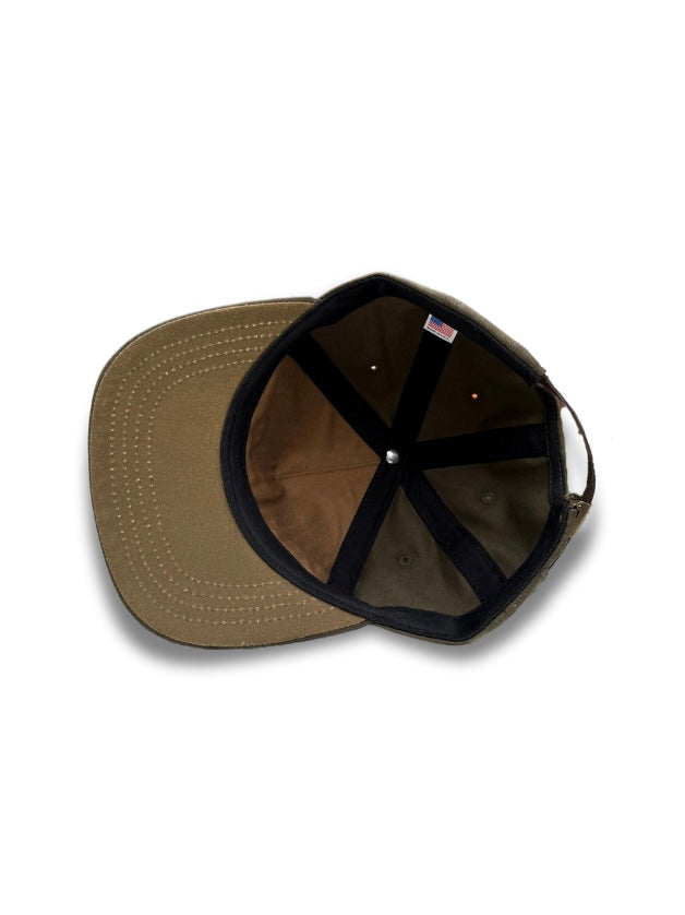 Side profile of Signature Cap showing construction