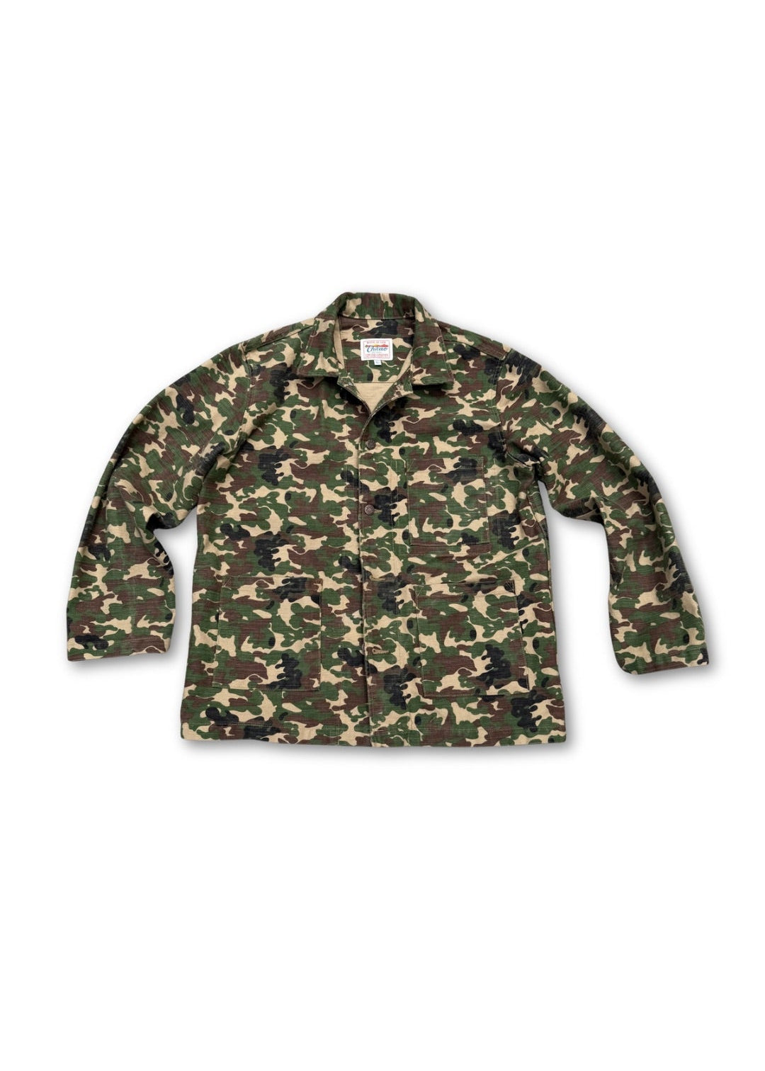 Camo Chore Coat: Chilao x Rivi Goods